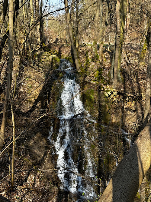 Wasserfall bei Plinz